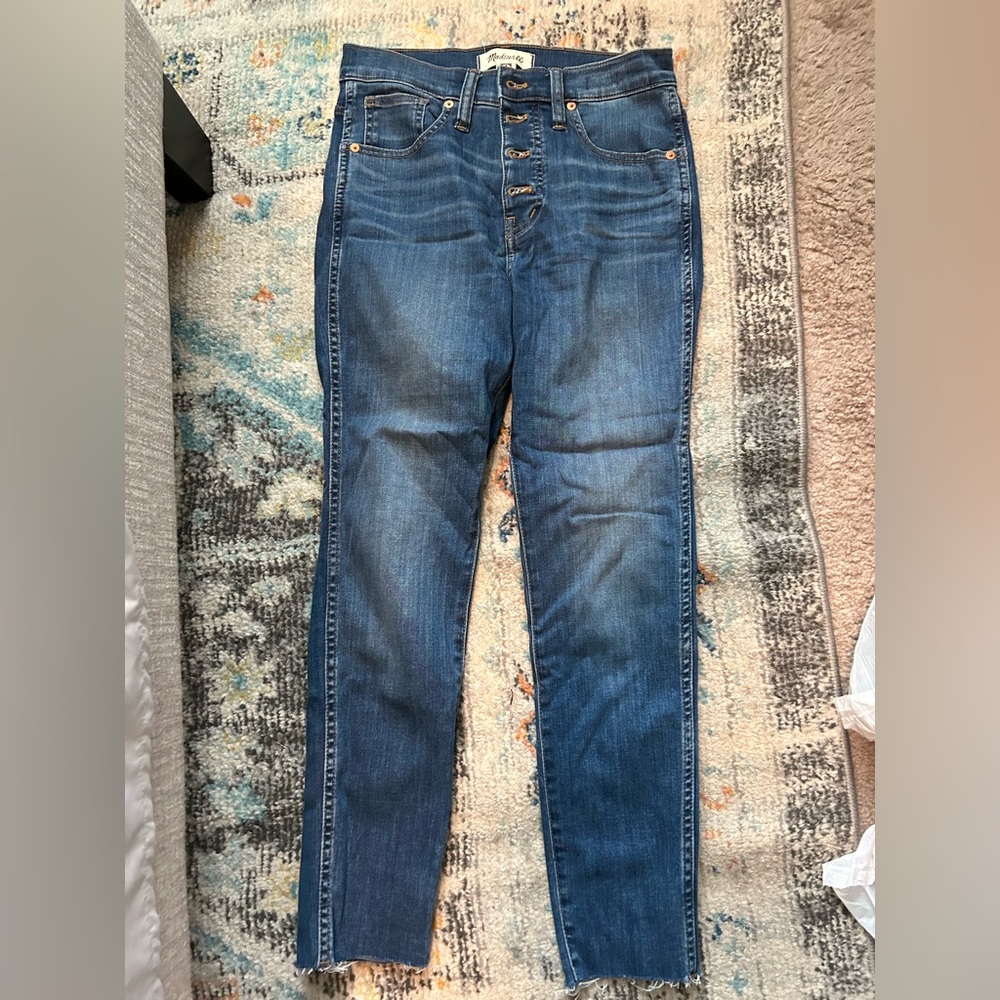 Madewell 10” High Rise Skinny Jean, 27 Petite